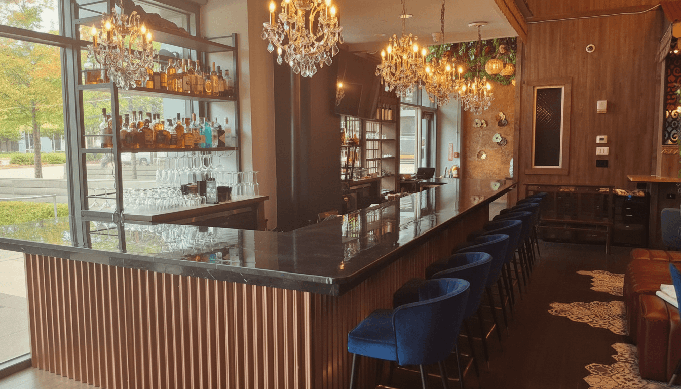 The bar in afternoon light — Kruathai Atlanta